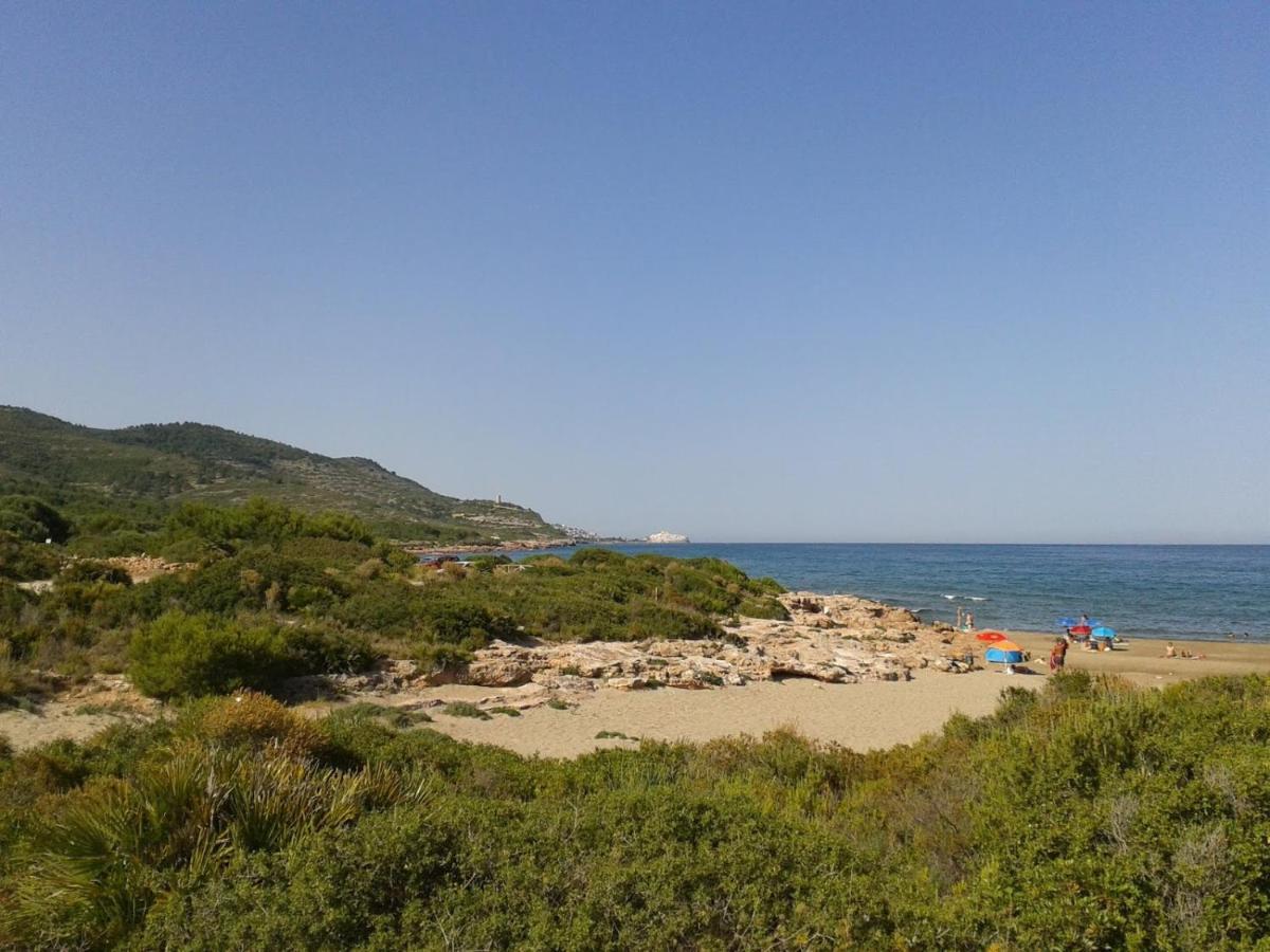 Apartamento Dos Terrazas, Vistas Al Mar. Piscina Peñíscola Extérieur photo