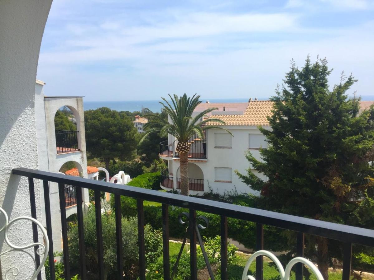 Apartamento Dos Terrazas, Vistas Al Mar. Piscina Peñíscola Extérieur photo