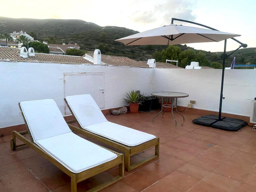 Apartamento Dos Terrazas, Vistas Al Mar. Piscina Peñíscola Extérieur photo